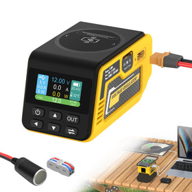 Kzreect adjustable XT60 output for high-power DC tool applications.