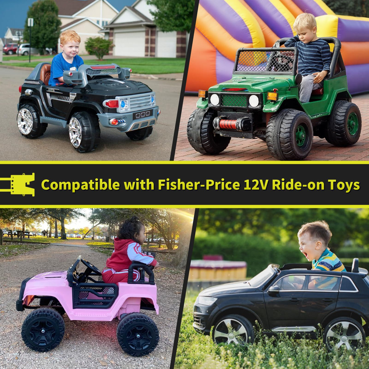 Kzreect Fisher-Price ride-on compatibility opens upgrade options
