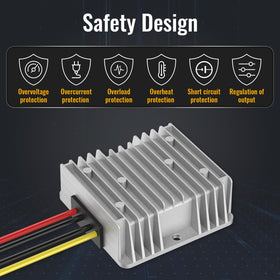 Kzreect protection guards against over-voltage and short circuits.