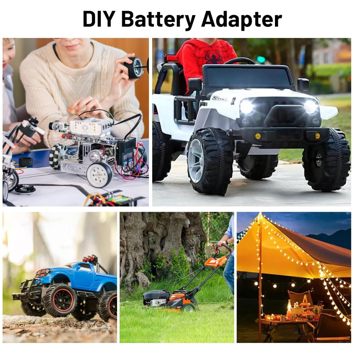 Kzreect ideal for RC cars, robotics, or work lights upgrades