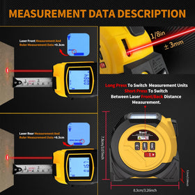 kzxil Heavy-duty belt clip design secures tool on belt for quick access.