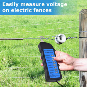 Top-hook contact lets you test fence wires quickly with L-FENCE LYDITE FENCE.