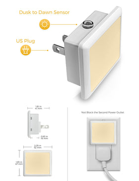 L LOHAS LED child-safe night light suitable for nurseries