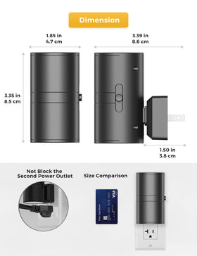 L LOHAS LED energy-saving 1W night light reduces power use