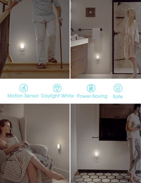 L LOHAS LED four-pack night lights for multi-room coverage.