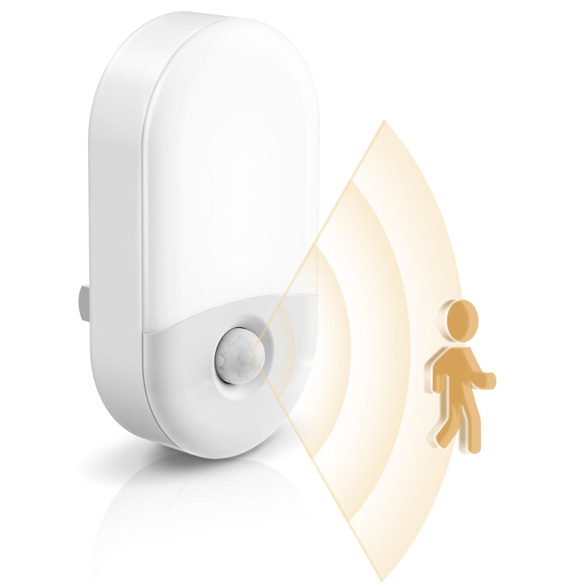 L LOHAS LED motion sensor night light guiding steps in hallways