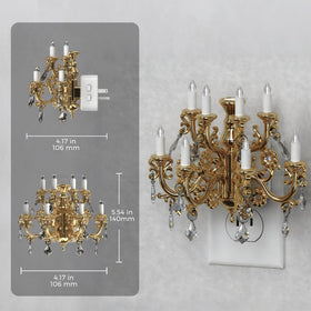 L LOHAS LED night light with 180° rotatable plug for flexible placement