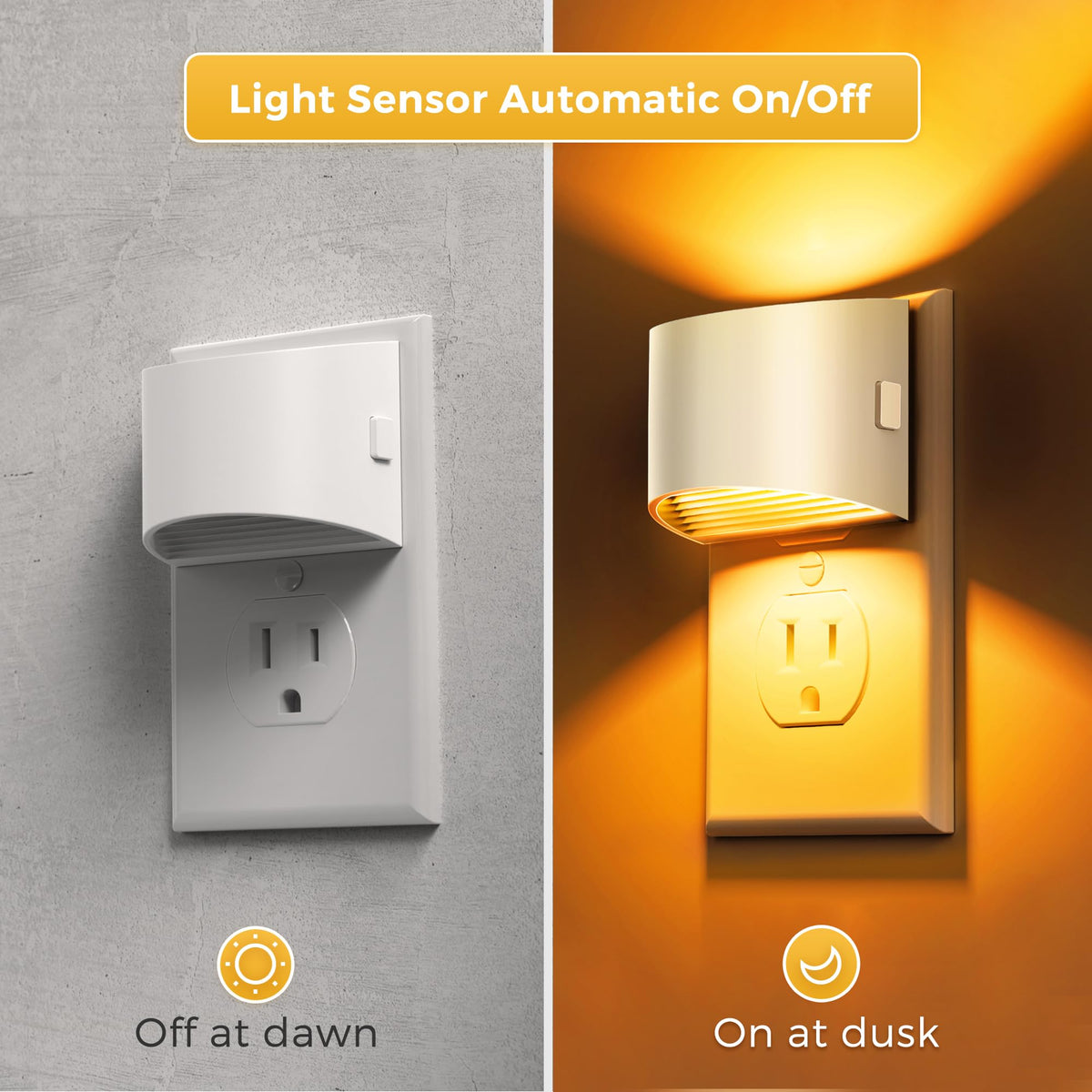 L LOHAS LED 3CCT night light showing 1600K/3000K/5000K options for different moods