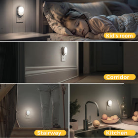L LOHAS LED 5000K daylight glow suits hallways, bedrooms, and bathrooms.