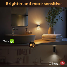 L LOHAS LED Bubble Night Light creates bedroom ambiance