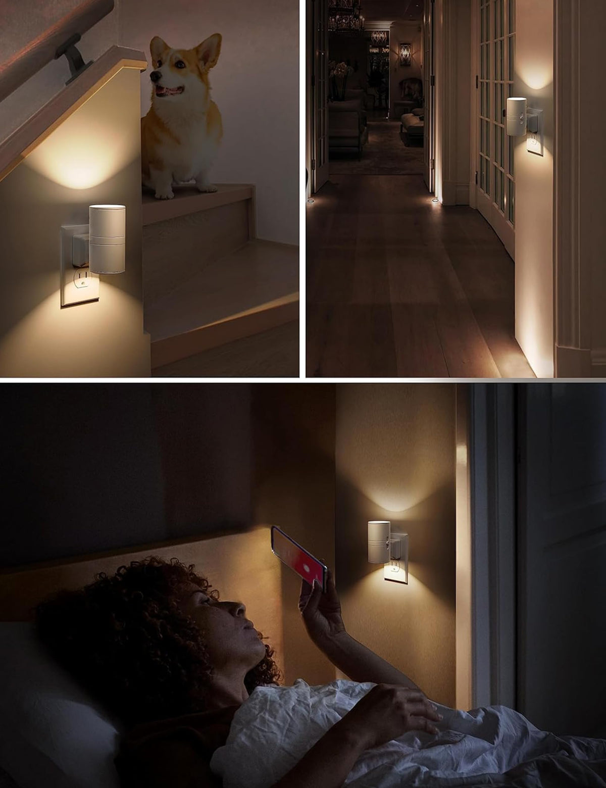 L LOHAS LED night light suitable for bedroom or nursery use.