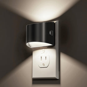 L LOHAS LED night light duo plug-in-wall showing compact design for hallways
