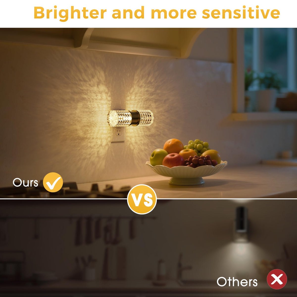 L LOHAS LED durable acrylic night light for safe, shatter-resistant design.