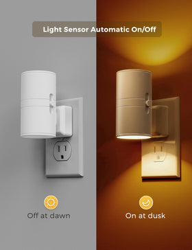 L LOHAS LED dusk-to-dawn sensor for automated night lighting