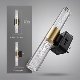 L LOHAS LED simple plug-in installation on standard outlets.