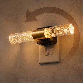 L LOHAS LED energy-efficient night light with dusk-to-dawn sensor.