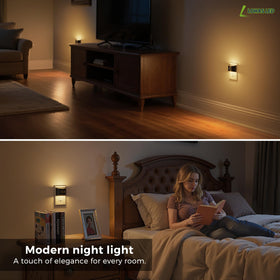 L LOHAS LED night light consumes only 1W for efficient energy use