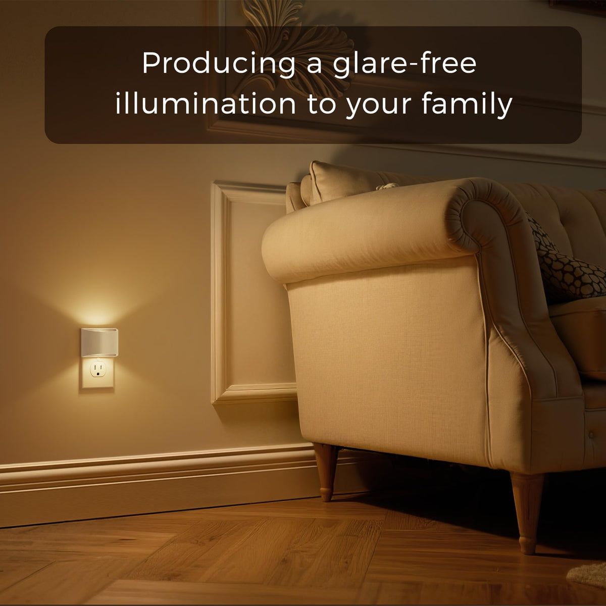 L LOHAS LED energy-saving 1W night light reduces power use