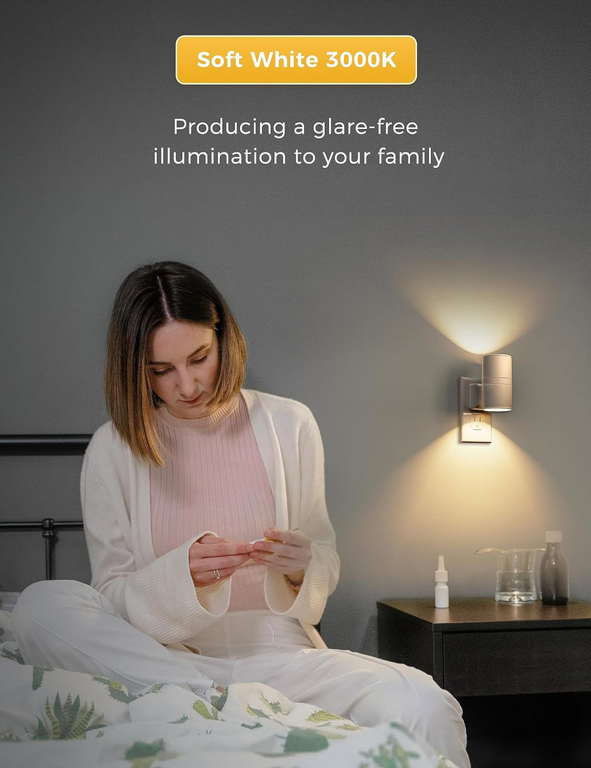 L LOHAS LED hallway kitchen stairway light guides safe nighttime movement.