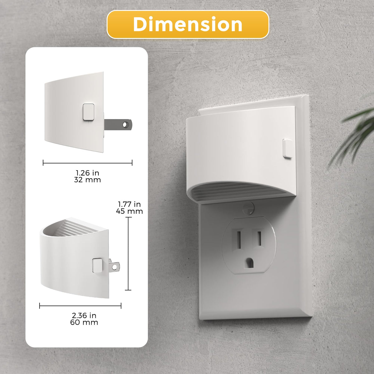 L LOHAS LED suitable for bedroom, bathroom, and kitchen lighting