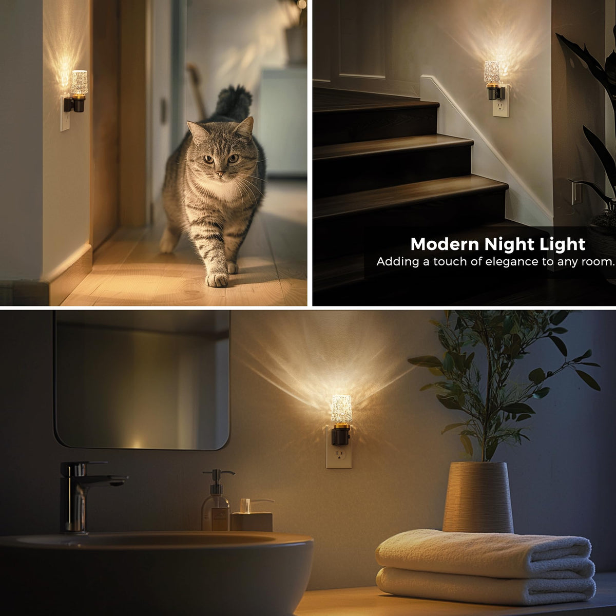 L LOHAS LED compact acrylic fixture blends with modern interiors.