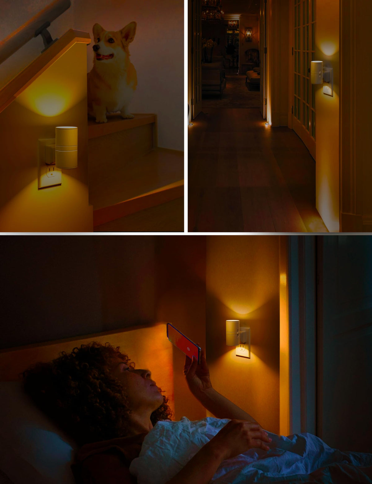 L LOHAS LED modern white shade complements any decor