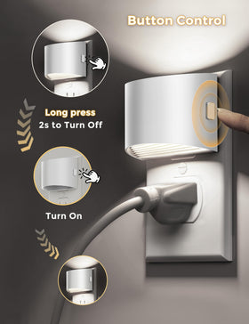 L LOHAS LED night light suitable for bedrooms, hallways, nurseries.