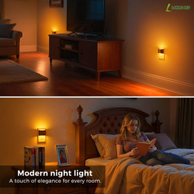 Compact plug-in design keeps outlets free for other devices