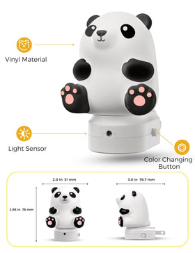 L LOHAS LED soft white dimming mode provides a calm glow for winding down