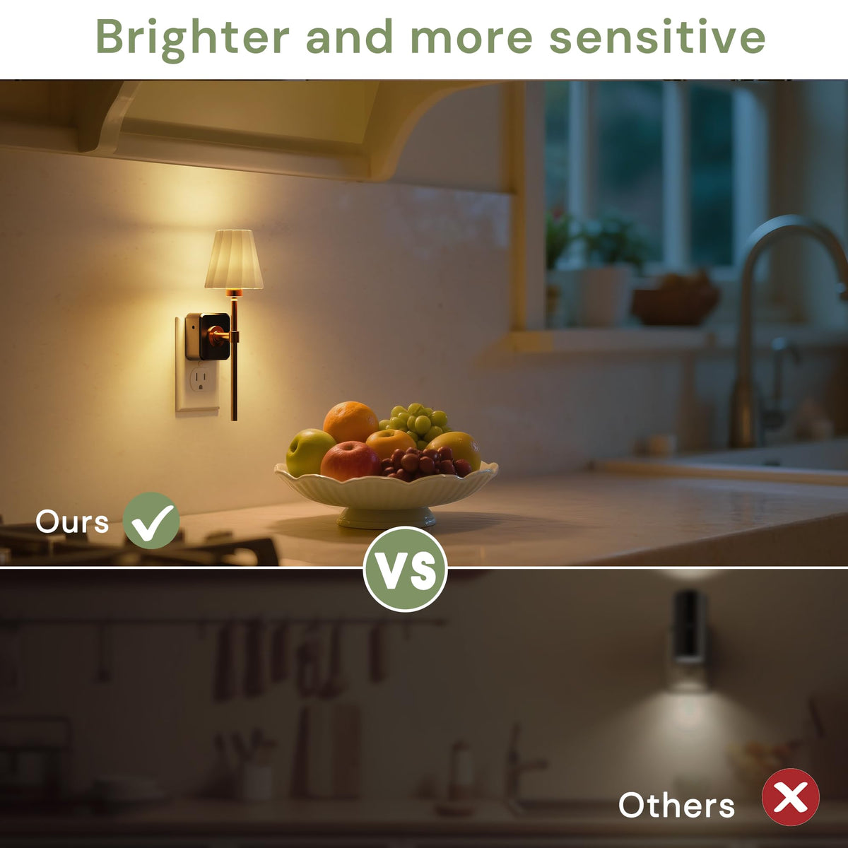 L LOHAS LED two-pack provides ambient light across multiple rooms.
