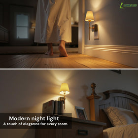 L LOHAS LED vintage finish adds warm style to home décor.