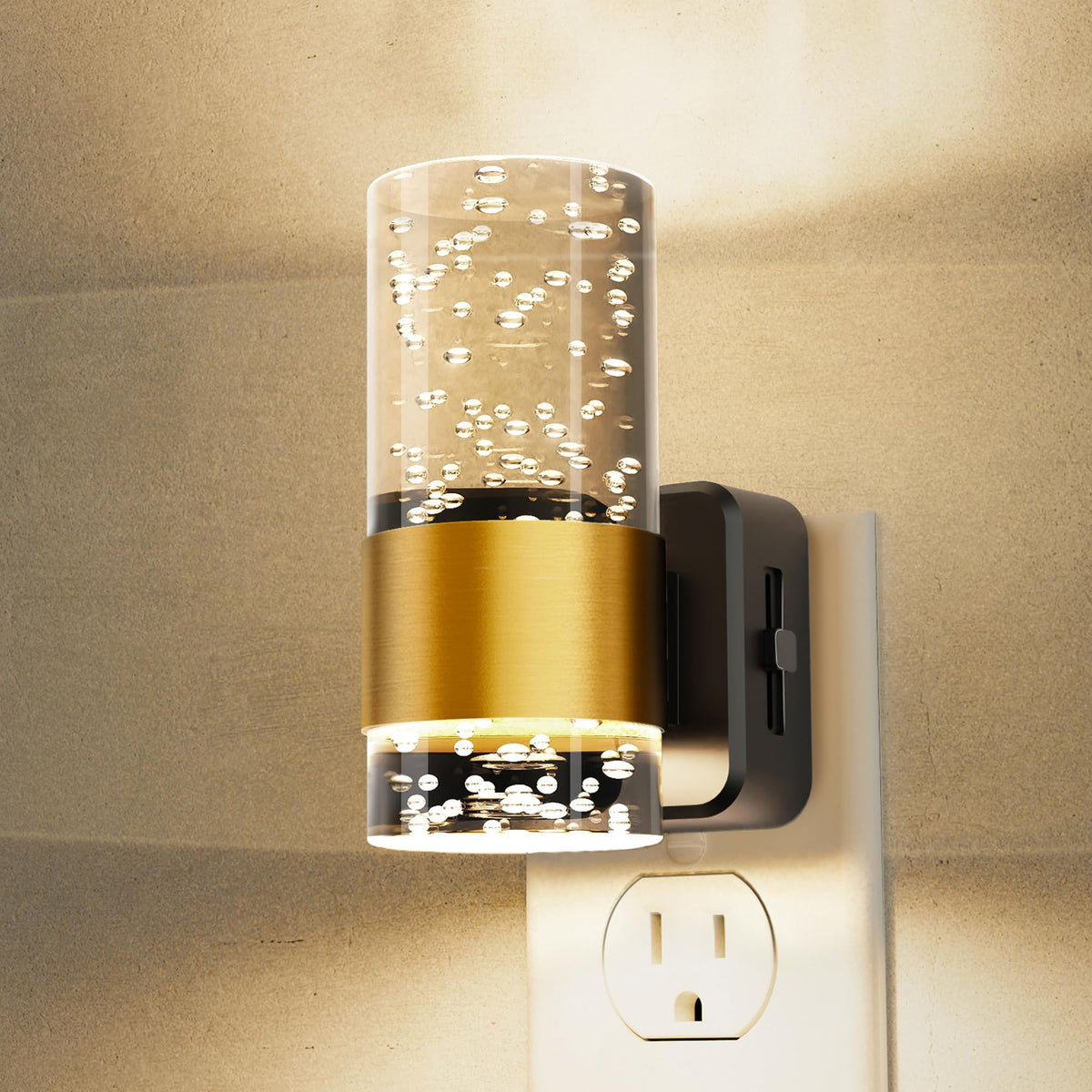 L LOHAS LED night light with auto sensor for hands-free hallway lighting