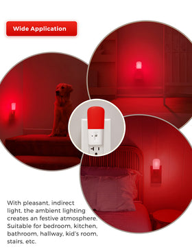 L LOHAS LED no glare flicker night light for gentle nighttime visibility