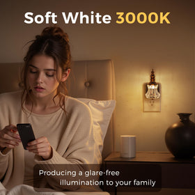 L LOHAS LED plug-in night light design for quick, tool-free installation.