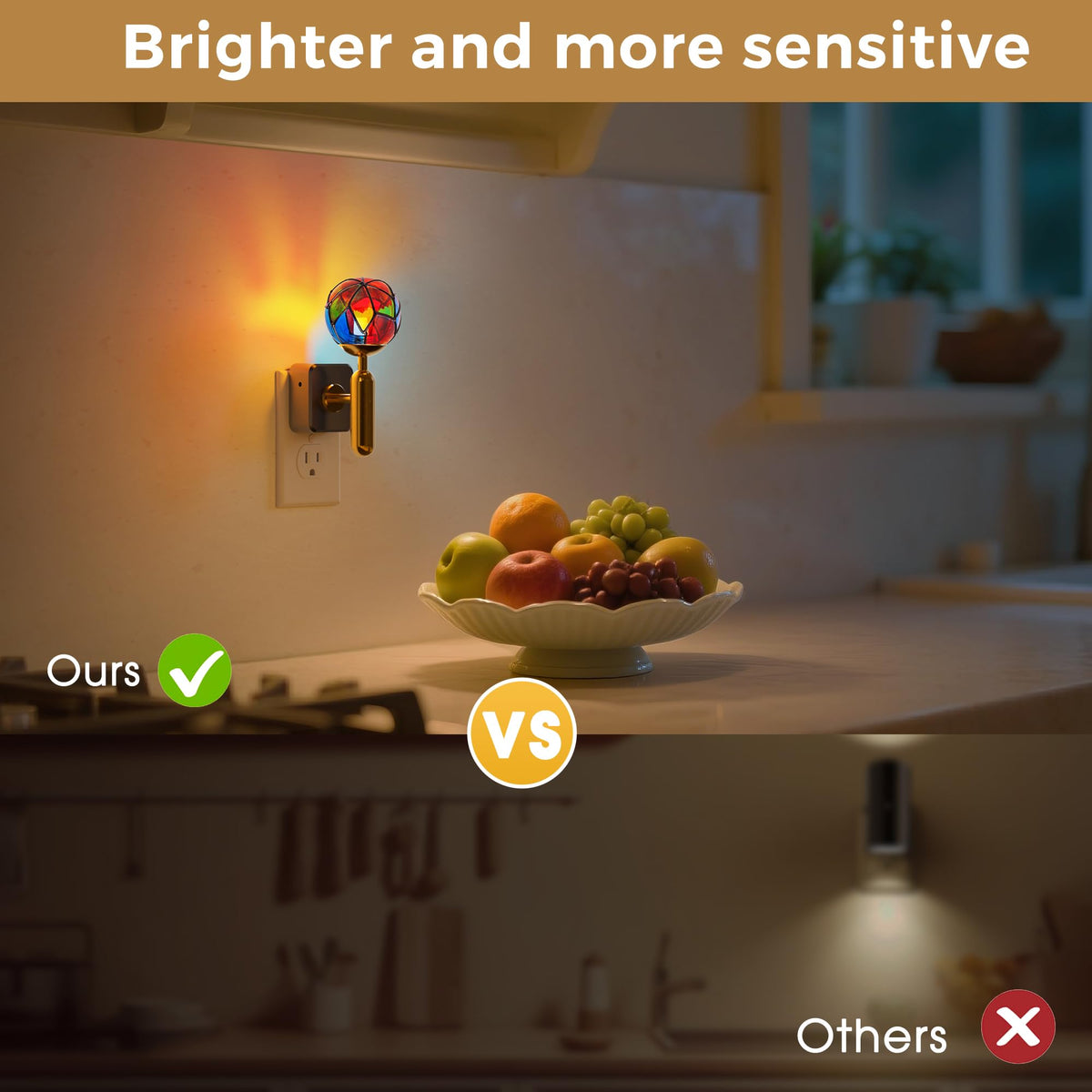 L LOHAS LED soft white 3000K glow creates calming hallway illumination.