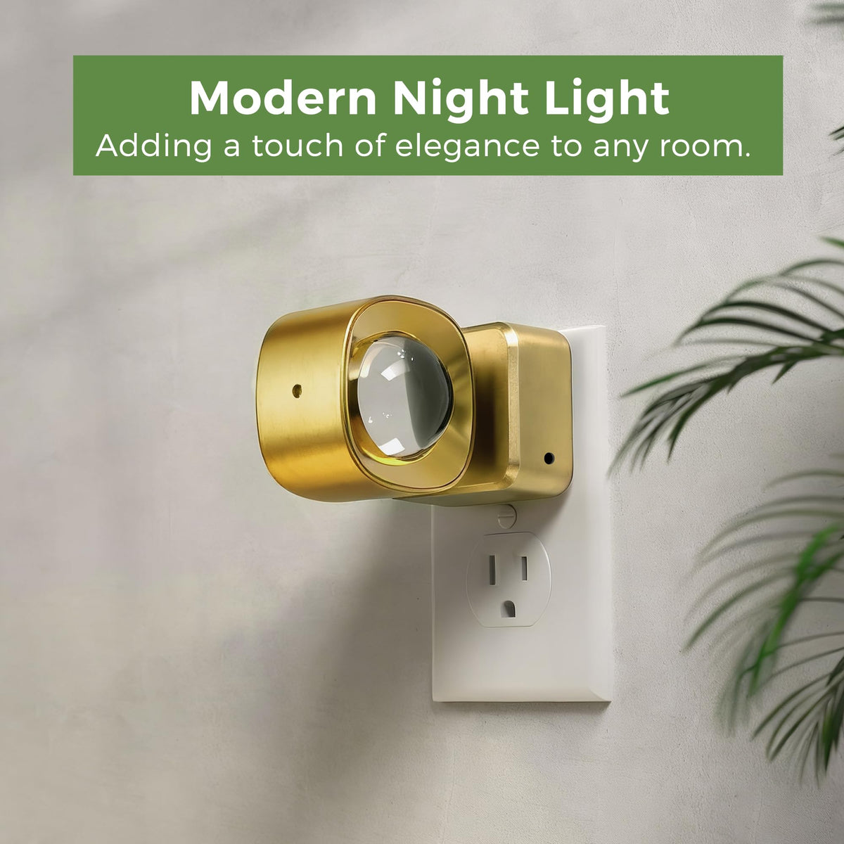 Soft white ambient light from L LOHAS LED night light fits any room