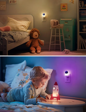 Soft white mode with 50% dimming for gentle evenings.