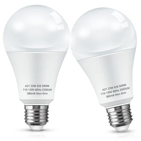 L LOHAS LED super bright A21 bulb for clear room illumination