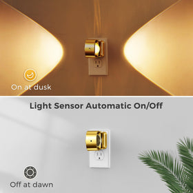 Swivel 180-degree L LOHAS LED night light for flexible placement