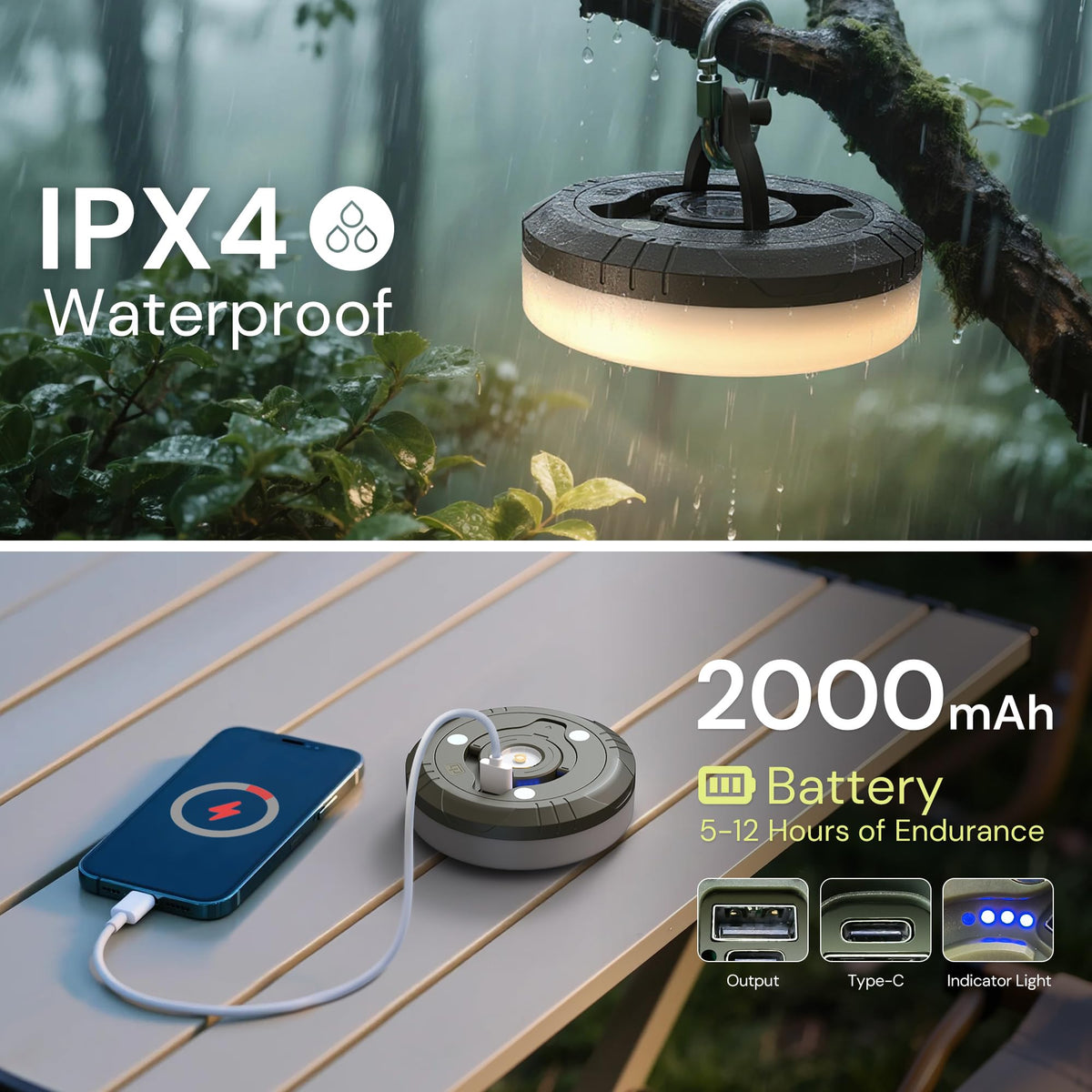 L LOHAS LED eco-friendly recyclable ABS-PC materials
