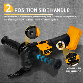 L1NXIXI six-speed control delivers precise results across materials.