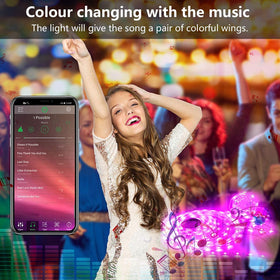 L8star music sync mode makes lights pulse with your soundtrack.
