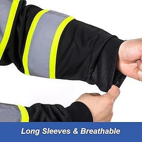 L&M Hi Vis shirt is machine washable with cold water care
