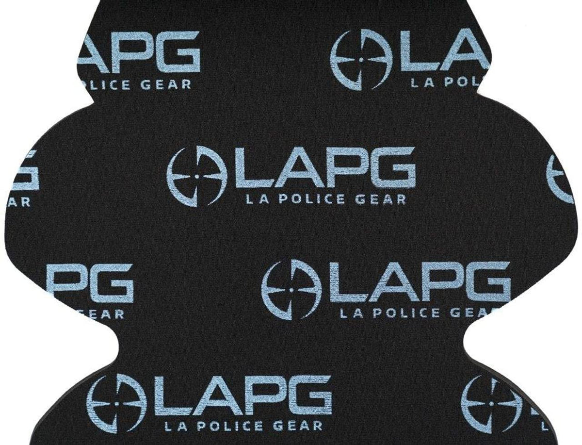 LA Police Gear flexible and durable knee pads for rugged use.