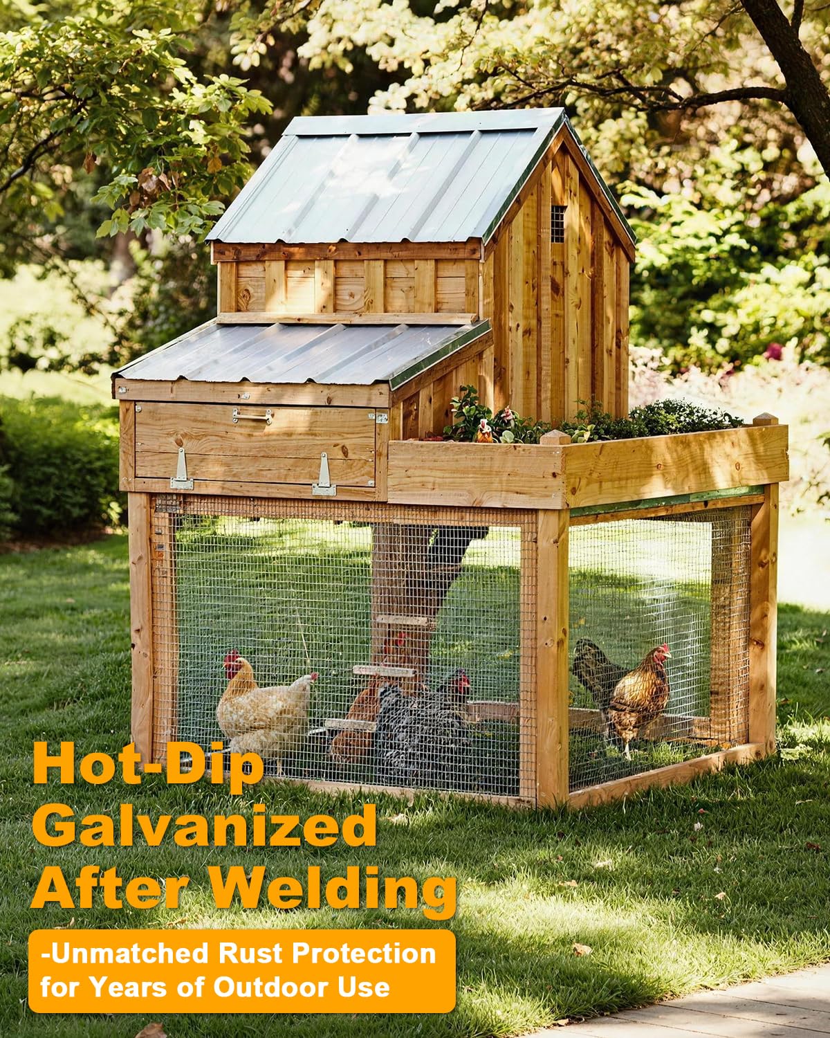 laapee critter-proof mesh suitable for garden, coop, and enclosure applications
