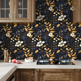 Laatse wallpaper applied to a cabinet drawer for a stylish upgrade.