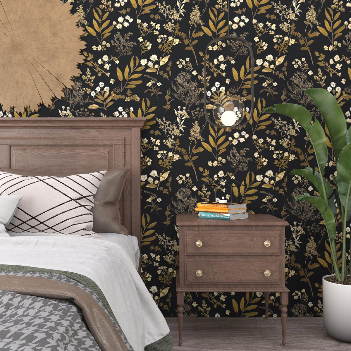 Laatse removable self-adhesive wallpaper demonstrates easy DIY installation