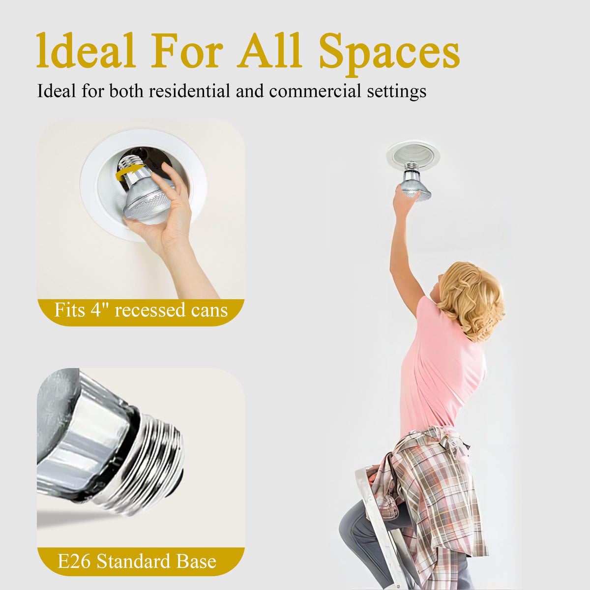 Lachesan halogen PAR20 flood bulb with reliable performance.