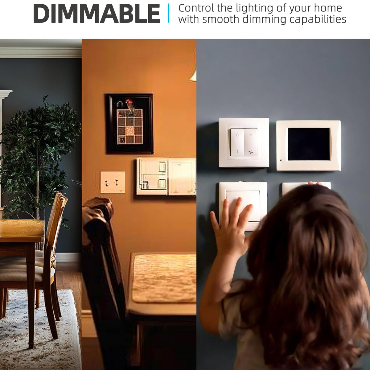 Lachesan PAR38 dimmable bulb enables smooth brightness control for tasks.