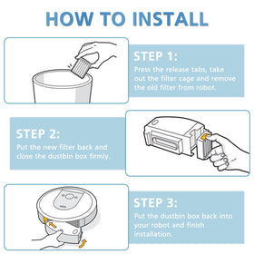 Lacvik Roomba filters packaged for replacement savings